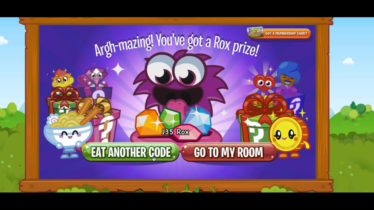 Moshi monsters codes for xp 2017 free